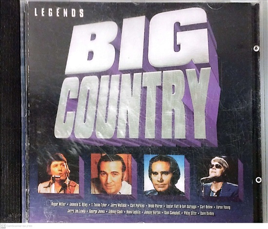 תמונה 1 ,Big Country Legends למכירה ברמת השרון מוסיקה וסרטים  cd
