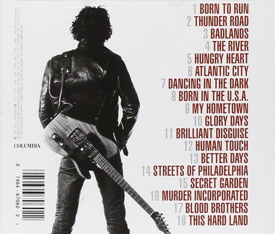 תמונה 2 ,Bruce Springsteen Greatest Hit למכירה ברמת השרון מוסיקה וסרטים  cd