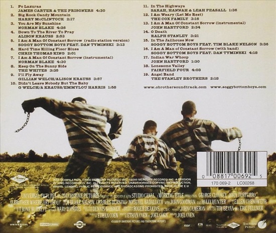 תמונה 2 ,O Brother, Where Art Thou למכירה ברמת השרון מוסיקה וסרטים  cd