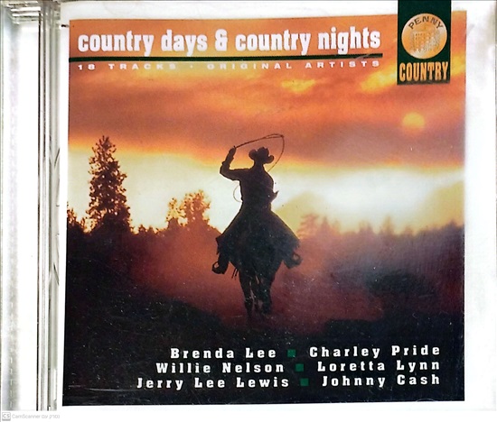 תמונה 1 ,Country Days & Country Nights  למכירה ברמת השרון מוסיקה וסרטים  cd