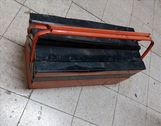 תמונה 1 ,ארגז כלים מתכת מתקפל 20x20x46  למכירה בהוד השרון כלי עבודה  ארגזי כלים