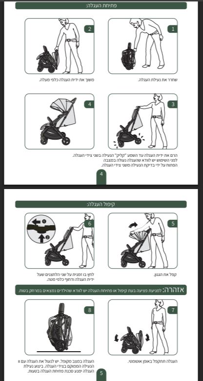 תמונה 3 ,עגלת תאומים למכירה בירושלים לתינוק ולילד  עגלות ועגלות טיול