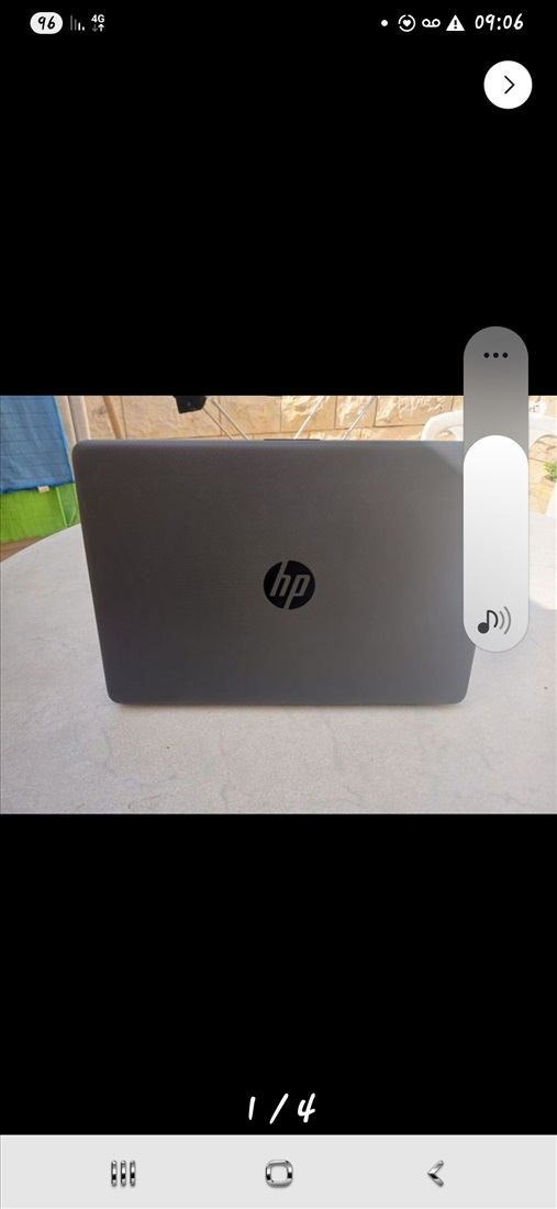 תמונה 4 ,מחשב hp  למכירה בחיפה מחשבים וציוד נלווה  מחשב נייד