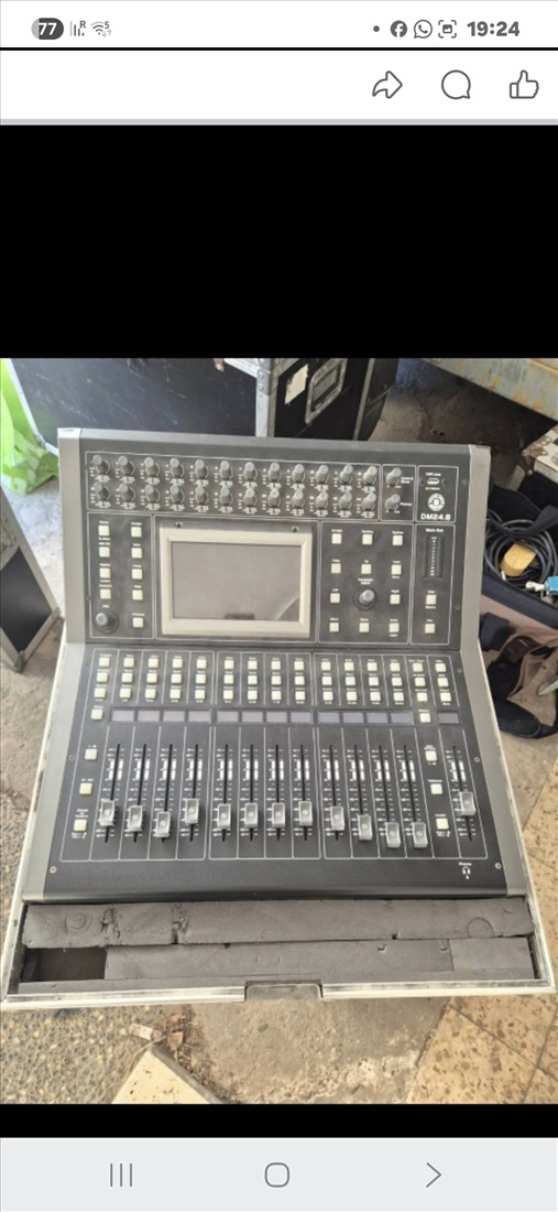 תמונה 2 ,מיקסר toppro 24.dm למכירה בקרית מוצקין ציוד לדיג'יי ואולפנים  מיקסר