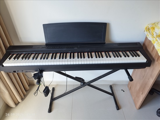 תמונה 1 ,Yamaha p 125 למכירה בקרית טבעון כלי נגינה  פסנתר