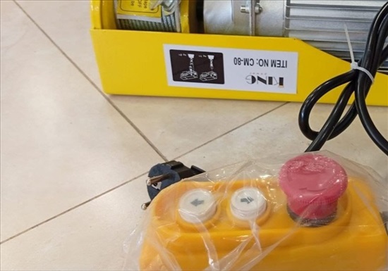תמונה 12 ,כננת חשמלית 600 ק"ג  למכירה בחולון  ציוד לתעשייה  ציוד כללי לתעשייה