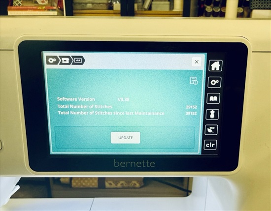 תמונה 6 ,מכונת רקמה ממוחשבת Bernina Ber למכירה בתל אביב מוצרי חשמל  מכונת תפירה