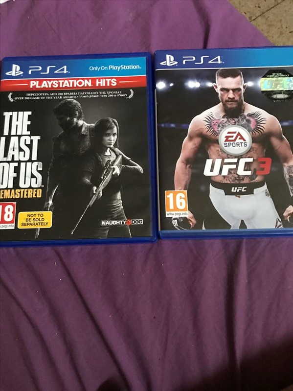 תמונה 1 ,UFC , The Last Of Us Remastere למכירה בראשון לציון משחקים וקונסולות  פלייסטיישן 4