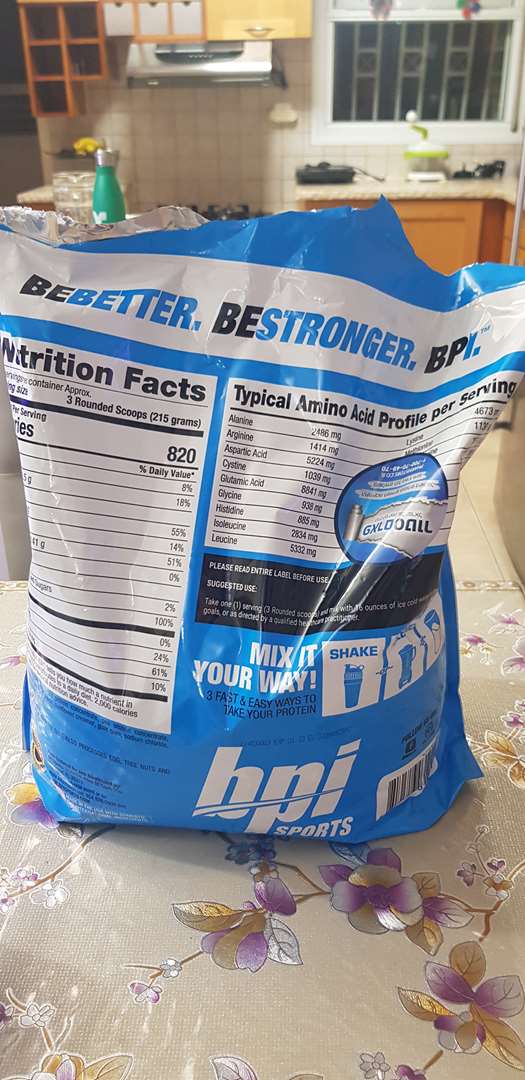 תמונה 1 ,גיינר bpi bulk muscle 6.8kg למכירה באור יהודה ציוד ספורט  שונות