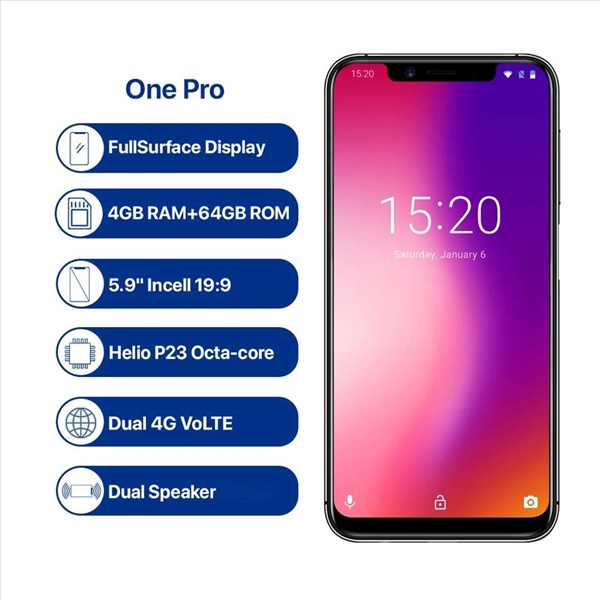 תמונה 1 , Umidigi one pro  למכירה בפתח תקווה סלולרי  סמארטפונים