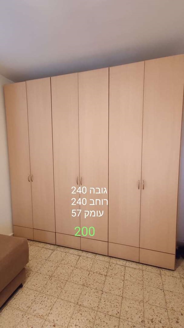 תמונה 1 ,ארון 6 דלדות למכירה בתל אביב ריהוט  ארונות