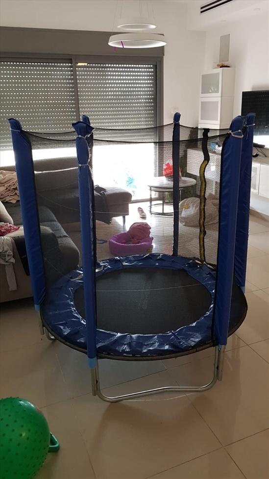 תמונה 1 ,טרמפולינה למכירה ברמלה לגינה  נדנדות וערסל