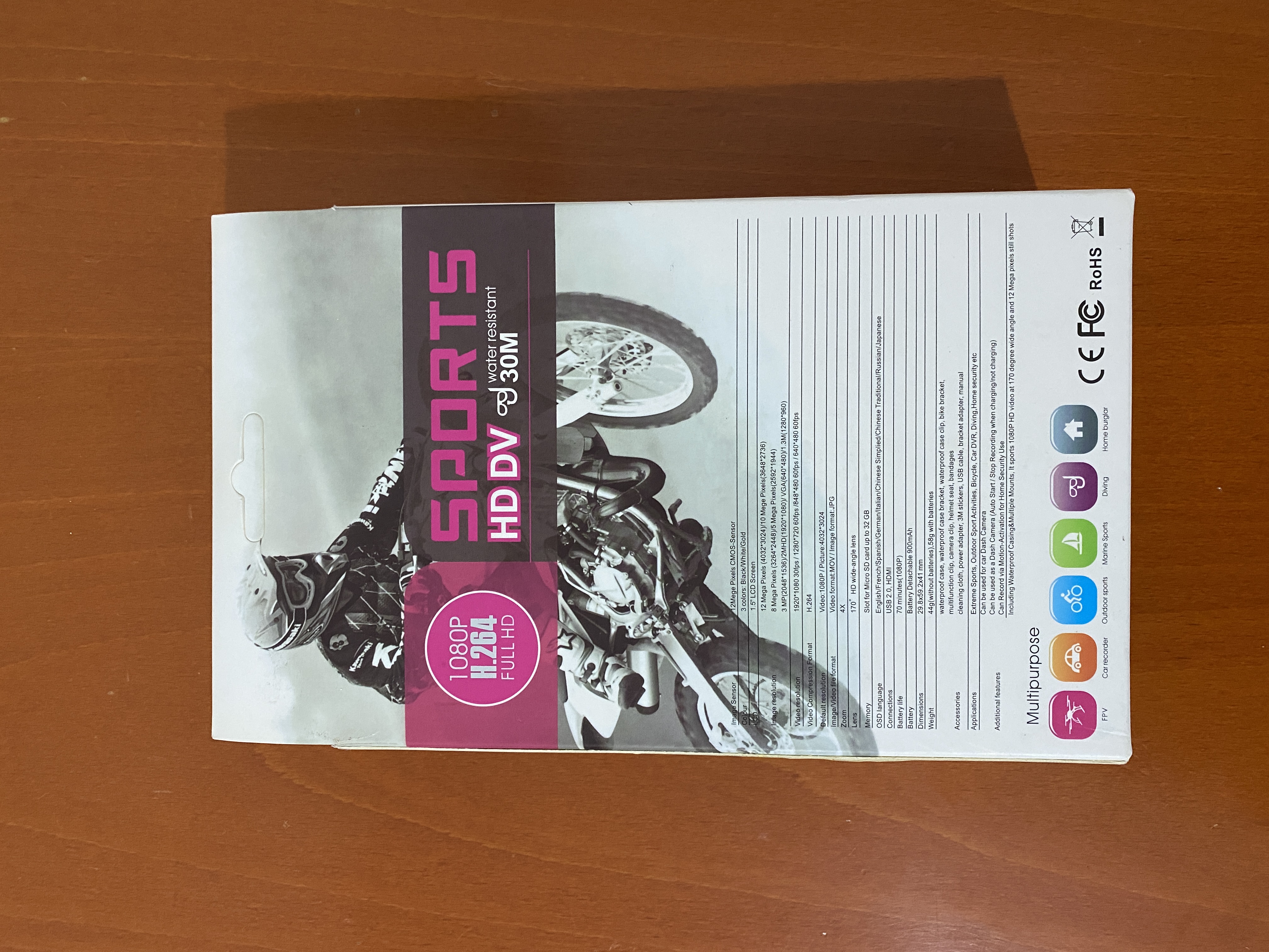תמונה 3 ,מצלמת אקסטרים משלוח חינם! למכירה בעכו צילום  מצלמת וידאו