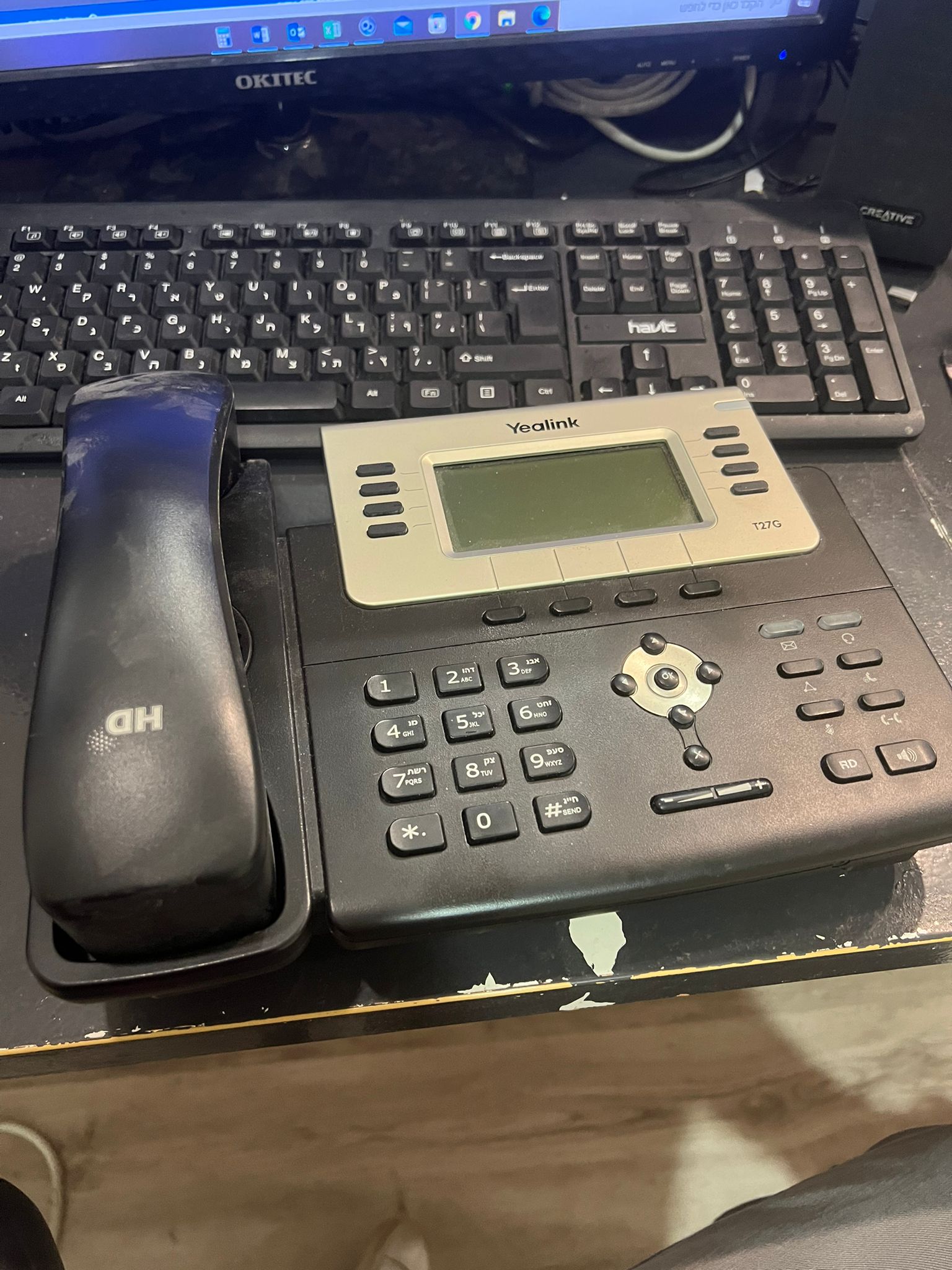 תמונה 1 ,IP VOIP מבית Yealink למכירה בפתח תקווה ציוד משרדי  ציוד תקשורת