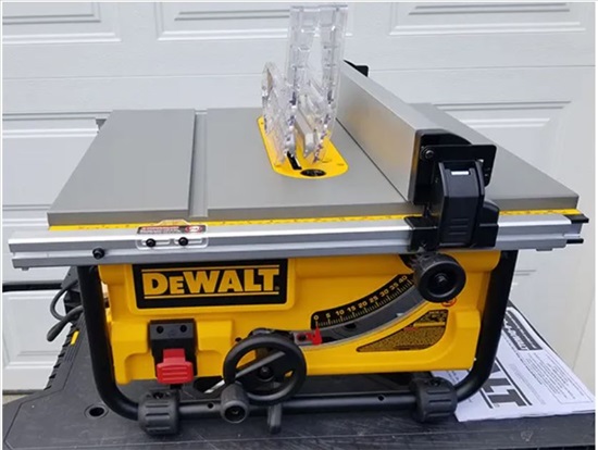 תמונה 1 ,מסור שולחן DeWalt DW745 למכירה בירושלים כלי עבודה  כלים לנגרות