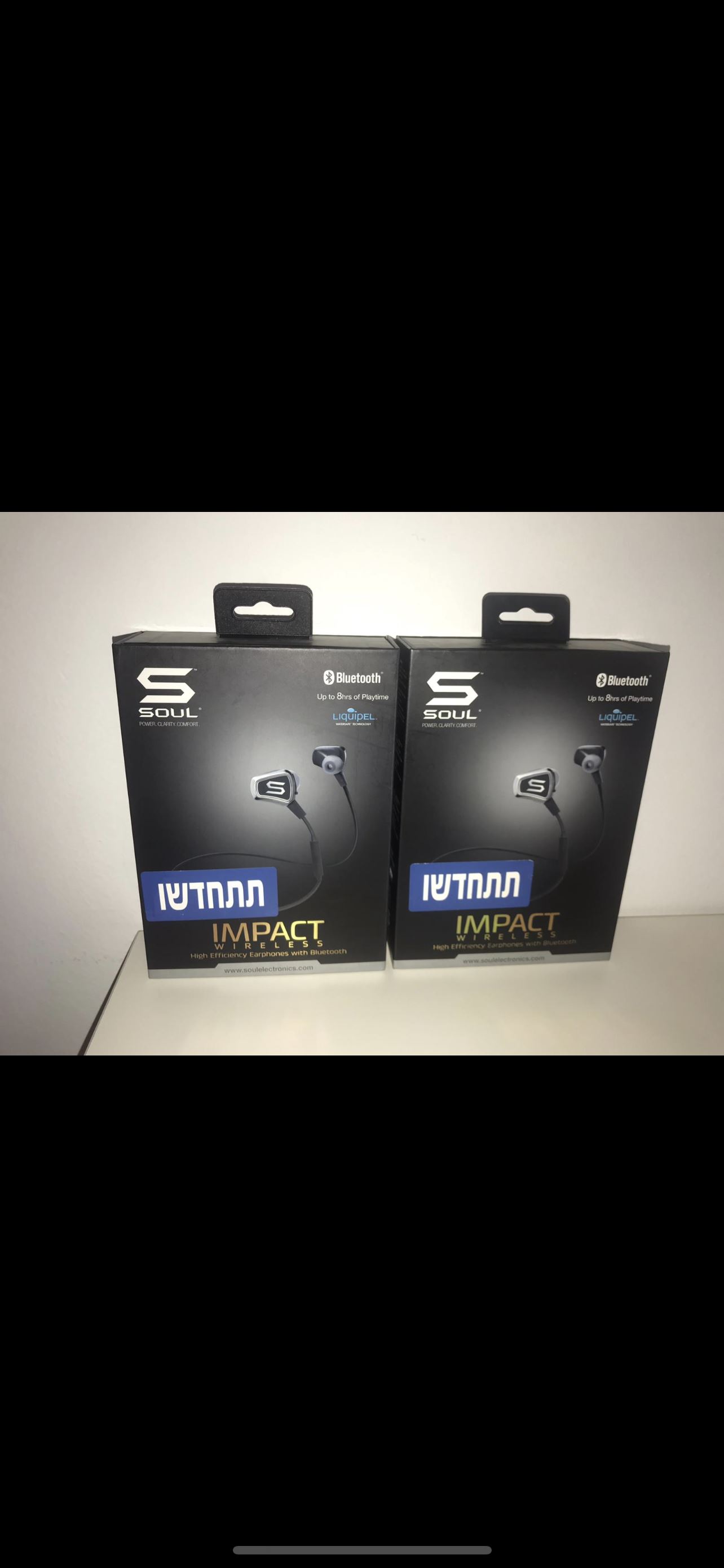 תמונה 1 ,צמד אוזנייית אלחוטייות למכירה בקרית אתא סלולרי  אוזניות