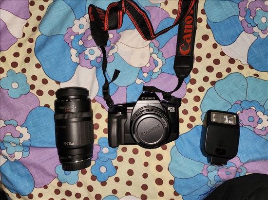תמונה 2 ,מצלמת פילים canon+פלאש+עדשה למכירה באשקלון צילום  מצלמת פילם