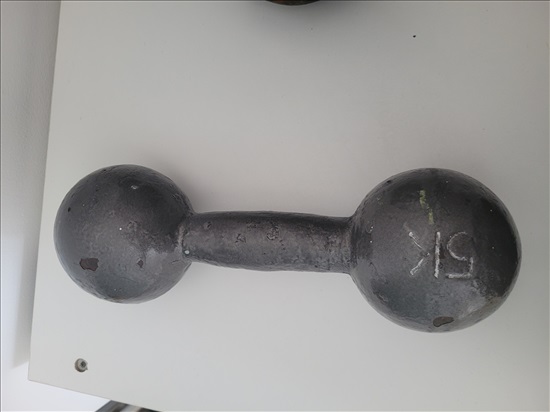 תמונה 1 ,משקולות 5kg למכירה בבת ים ציוד ספורט  אביזרי ספורט