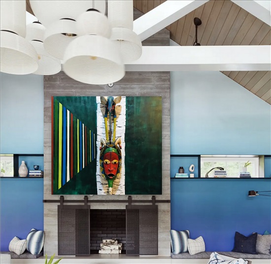 תמונה 7 ,תמונה חלון טוניס צבוע עם מראה למכירה בתל אביב אומנות  ציור