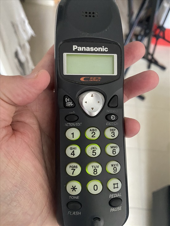 תמונה 3 ,יחידה אלחוטית Panasonic  למכירה בתל אביב מוצרי חשמל  טלפון אלחוטי