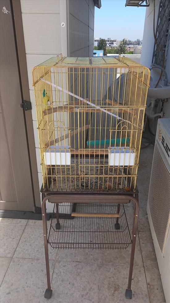 תמונה 1 ,כלוב לתוכי עם מעמד על גלגלים למכירה באשדוד שונות  שונות