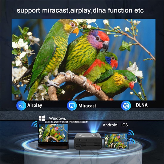תמונה 1 ,מקרן מקצועי כולל חיבור WIFI למכירה בנתניה מוצרי חשמל  מקרן