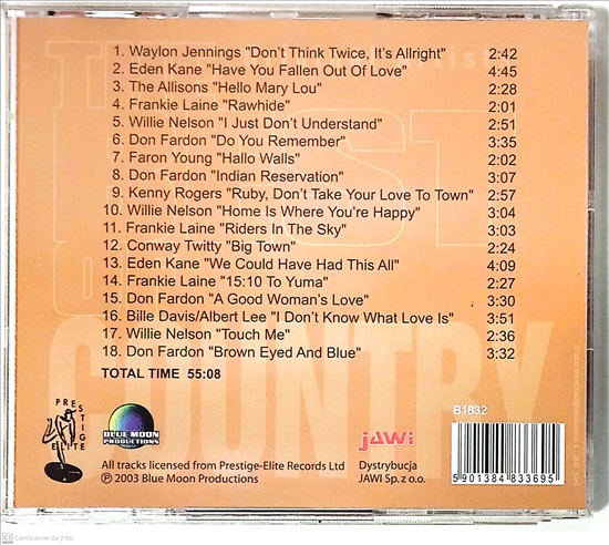 תמונה 2 ,The Best Of Country Original A למכירה ברמת השרון אספנות  תקליטים ודיסקים