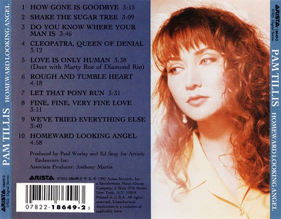 תמונה 2 ,Pam Tillis Homeward Looking An למכירה ברמת השרון אספנות  תקליטים ודיסקים