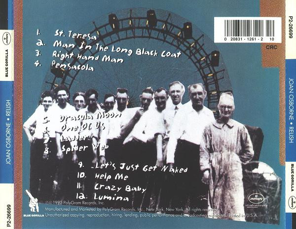 תמונה 2 ,Joan Osborne Relsh למכירה ברמת השרון אספנות  תקליטים ודיסקים
