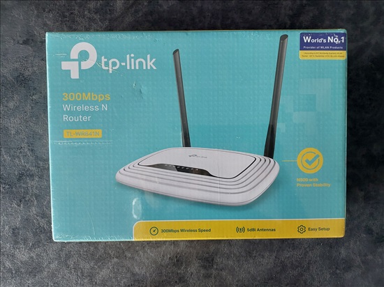 תמונה 1 ,ראוטר אלחוטי TP-LINK  למכירה ברחובות מחשבים וציוד נלווה  אביזרים