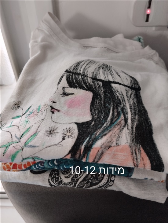 תמונה 5 ,בגדי ילדות חולצות למכירה בפתח תקווה לתינוק ולילד  ביגוד והנעלה