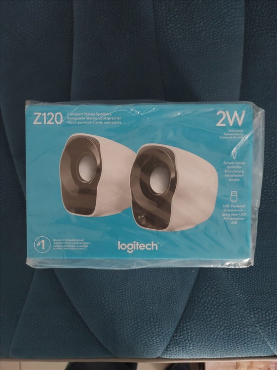 תמונה 1 , רמקולים למחשב Logitech Z120  למכירה ברחובות מחשבים וציוד נלווה  רמקולים למחשב