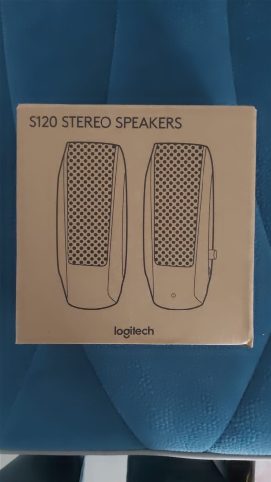 תמונה 1 ,רמקולים למחשב Logitech S120 למכירה ברחובות מחשבים וציוד נלווה  רמקולים למחשב