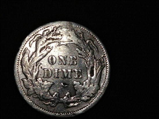 תמונה 2 ,מטבע ארה"ב 1 dime, 1889 Siated למכירה בחולון אספנות  מטבעות ושטרות