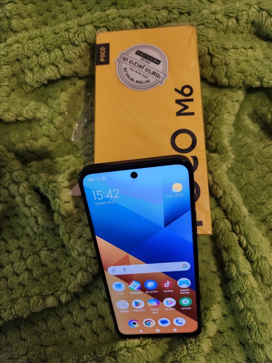 תמונה 2 ,Xiaomi poco m6 4g חדש באריזה!! למכירה בפתח תקווה סלולרי  סמארטפונים