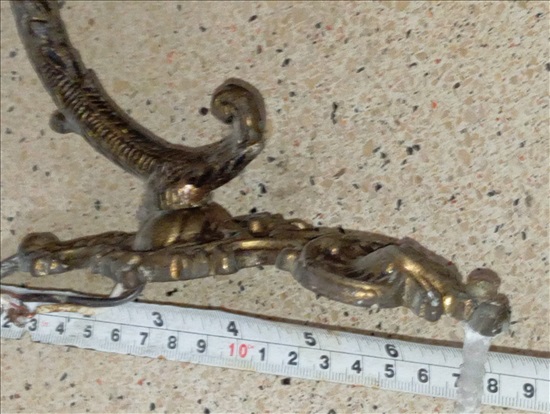תמונה 3 ,מנורת קיר, על כרכוב, וינטג׳. למכירה בחיפה מוצרי חשמל  תאורה ונברשות