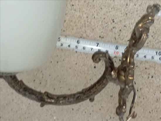 תמונה 4 ,מנורת קיר, על כרכוב, וינטג׳. למכירה בחיפה מוצרי חשמל  תאורה ונברשות