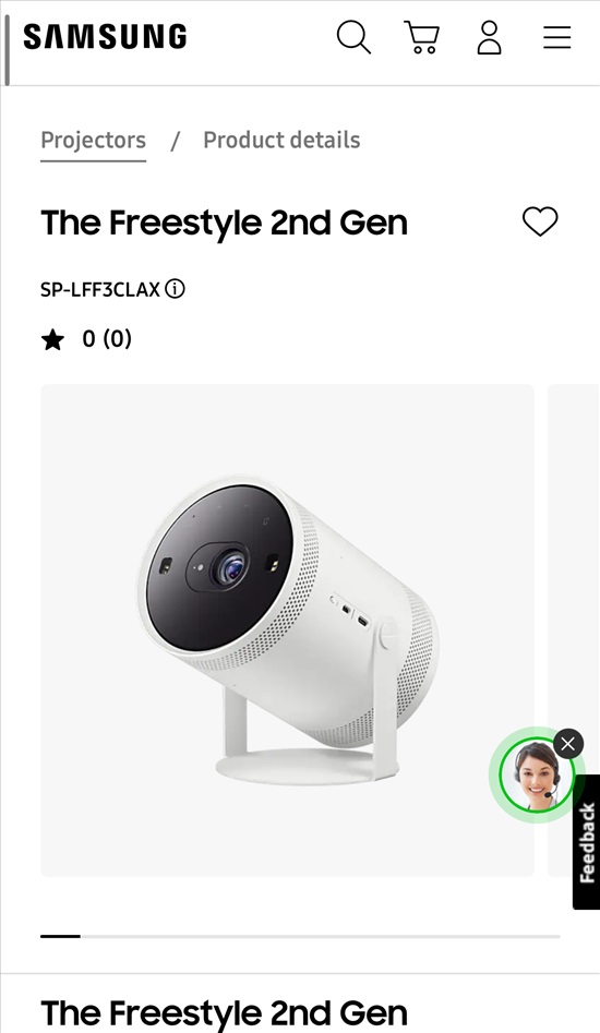תמונה 1 ,The Freestyle 2nd Gen  מקרן  למכירה ברמת גן מוצרי חשמל  מקרן