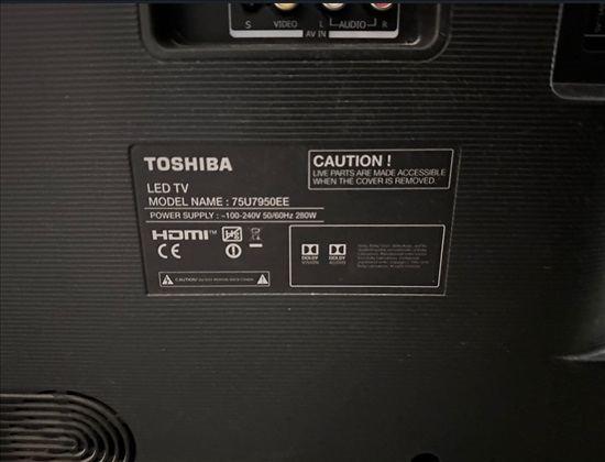 תמונה 4 ,TOSHIBA SMART 4K 75 למכירה בראשון לציון מוצרי חשמל  טלוויזיות