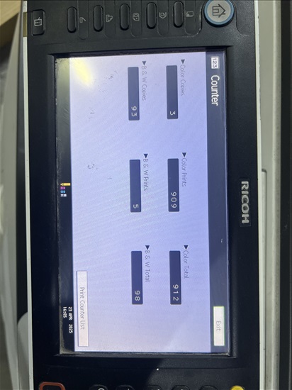 תמונה 1 ,Ricoh mp c3003 למכירה בכפר ברוך ציוד משרדי  מכונת צילום