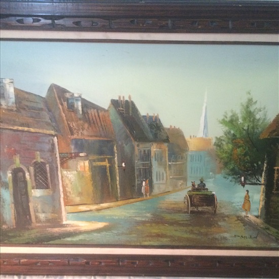 תמונה 1 ,Old-time Street  תמונת רחוב למכירה בירושלים אומנות  ציורים