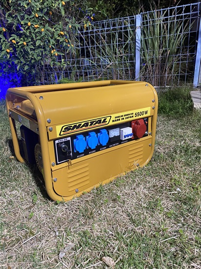 תמונה 1 ,גנרטור 5000w  למכירה בבית שמש כלי עבודה  גנרטור