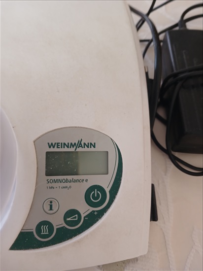 תמונה 1 ,CPAP  WEINM/ANN + מעשיר לחות+  למכירה בכפר סבא ציוד סיעודי/רפואי  מכשור רפואי
