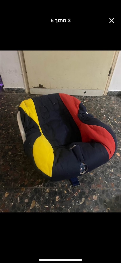 תמונה 2 ,סל קל מושב בטיחות לתינוק למכירה בהרצליה לתינוק ולילד  כסא לרכב