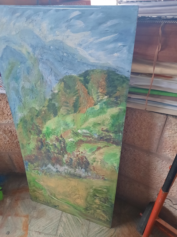 תמונה 1 ,Spring Landscape -byJack Albee למכירה בירושלים אומנות  ציורים
