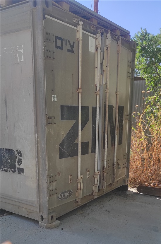 תמונה 1 ,מכולה 6 מטר למכירה בבית נחמיה ציוד לעסקים  מכולה