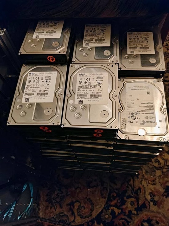 תמונה 5 ,💾 דיסקים קשיחים SAS 4TB / 3TB למכירה בחיפה מחשבים וציוד נלווה  אחר
