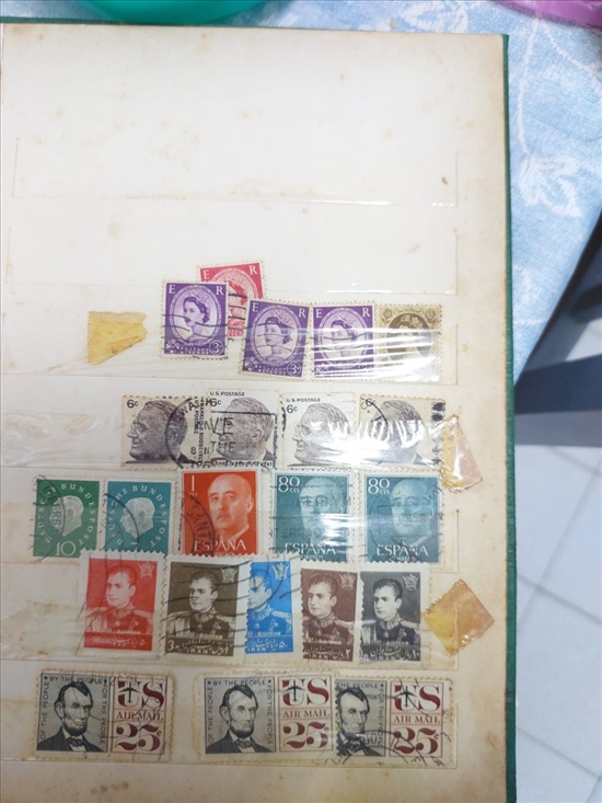תמונה 3 ,בולים מלפני 70 שנה למכירה בנתניה אספנות  בולים, מעטפות וגלויות