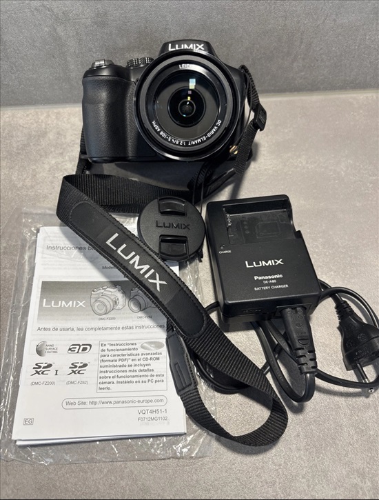 תמונה 1 ,Panasonic lumix fz200 למכירה בפתח תקווה צילום  מצלמה דיגיטלית