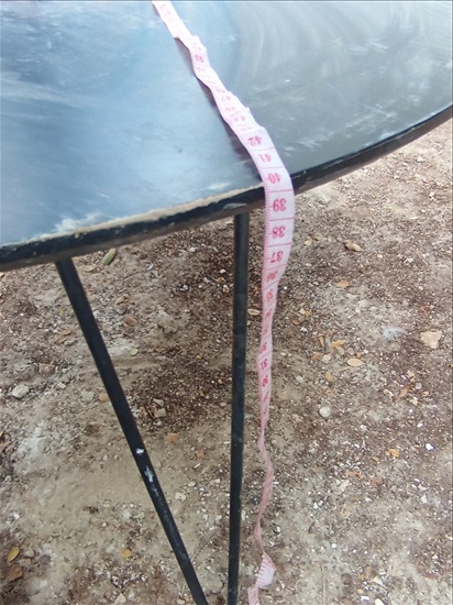 תמונה 5 ,שולחן עגול,יפה, שחור, קוטר 80  למכירה בחיפה ריהוט  שולחנות